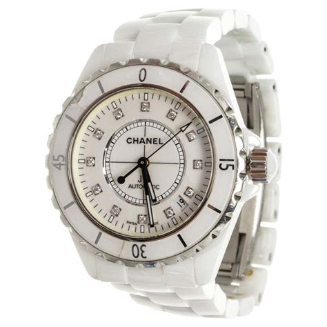 montre j12 blanche